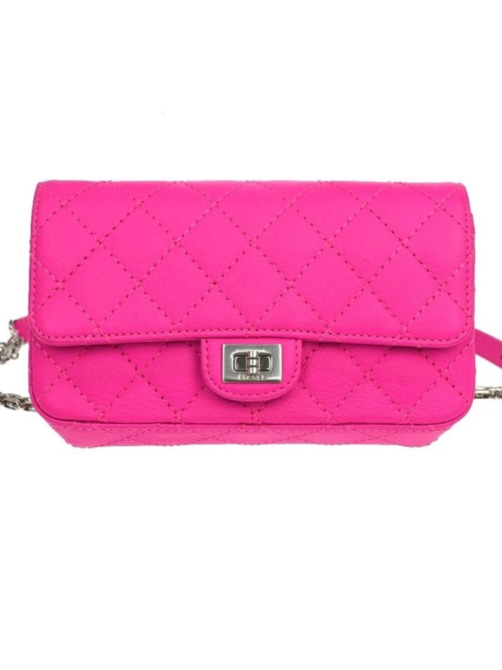 Chanel Pink Lambskin 2.55 Reissue Mini Belt Bag KQ01659